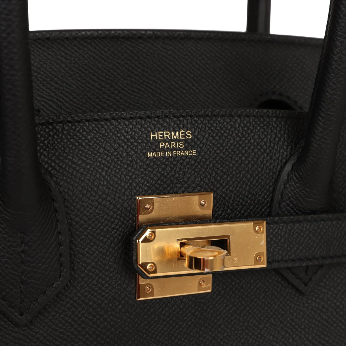 Black Leather Handbag L49894