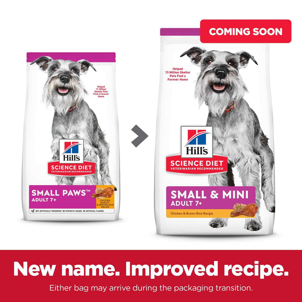 Adult 7+ Small Paws Dog Food B813112