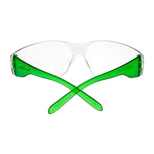 Clear Polycarbonate Safety Glasses, Case of 12 Boxes E852