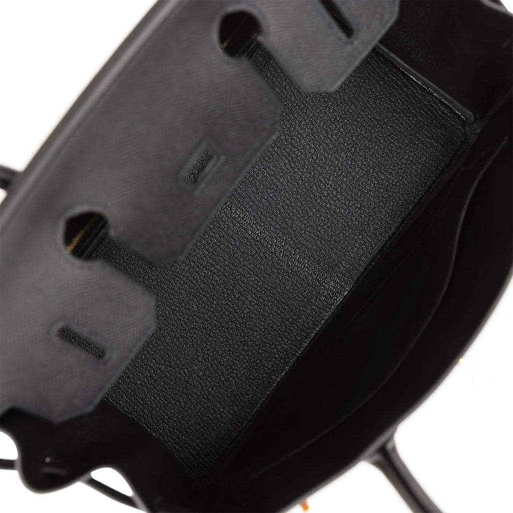 Black Leather Handbag L49894