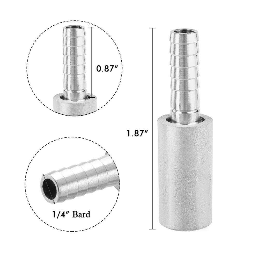 Stainless Steel Aeration Stone 0.5 Micron K56304