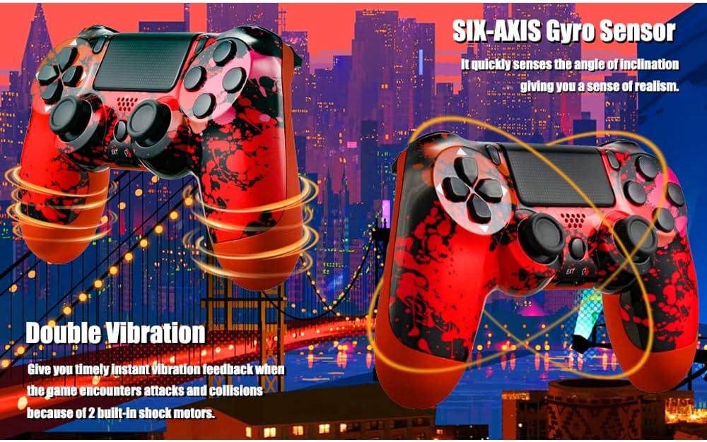 2 Pack Wireless Controller for PS4 O19281