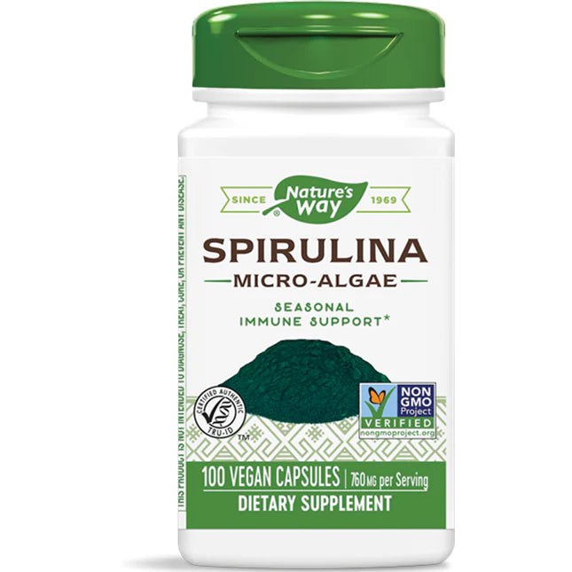 Spirulina 380 mg 100 caps H47364