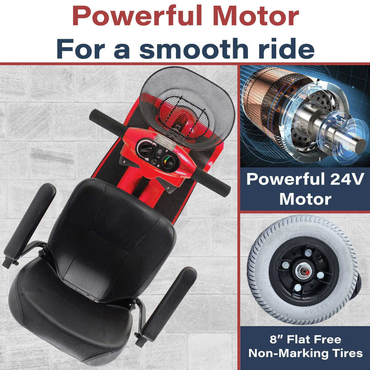 4 Wheel Folding Mobility Scooter Y9364