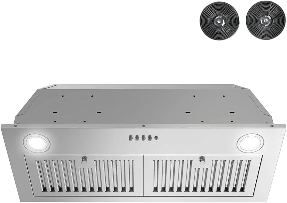 28 in. Ductless Insert Range Hood with Baffle Filters O248