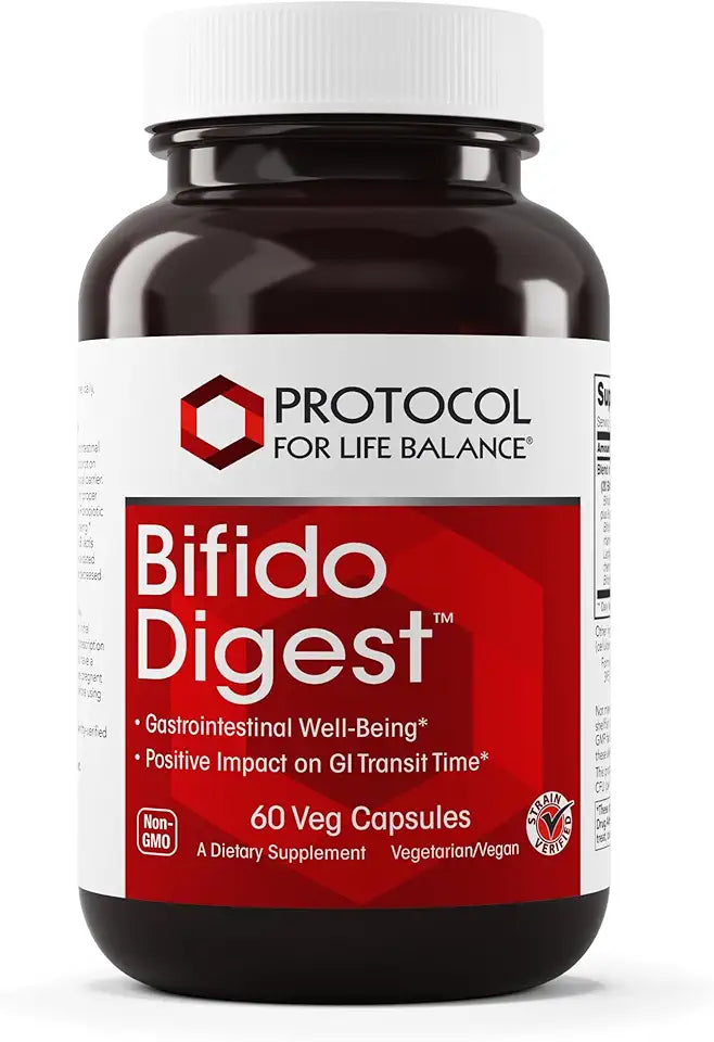 60 Veg Capsules Dairy Free Non-GMO GI Support F6372
