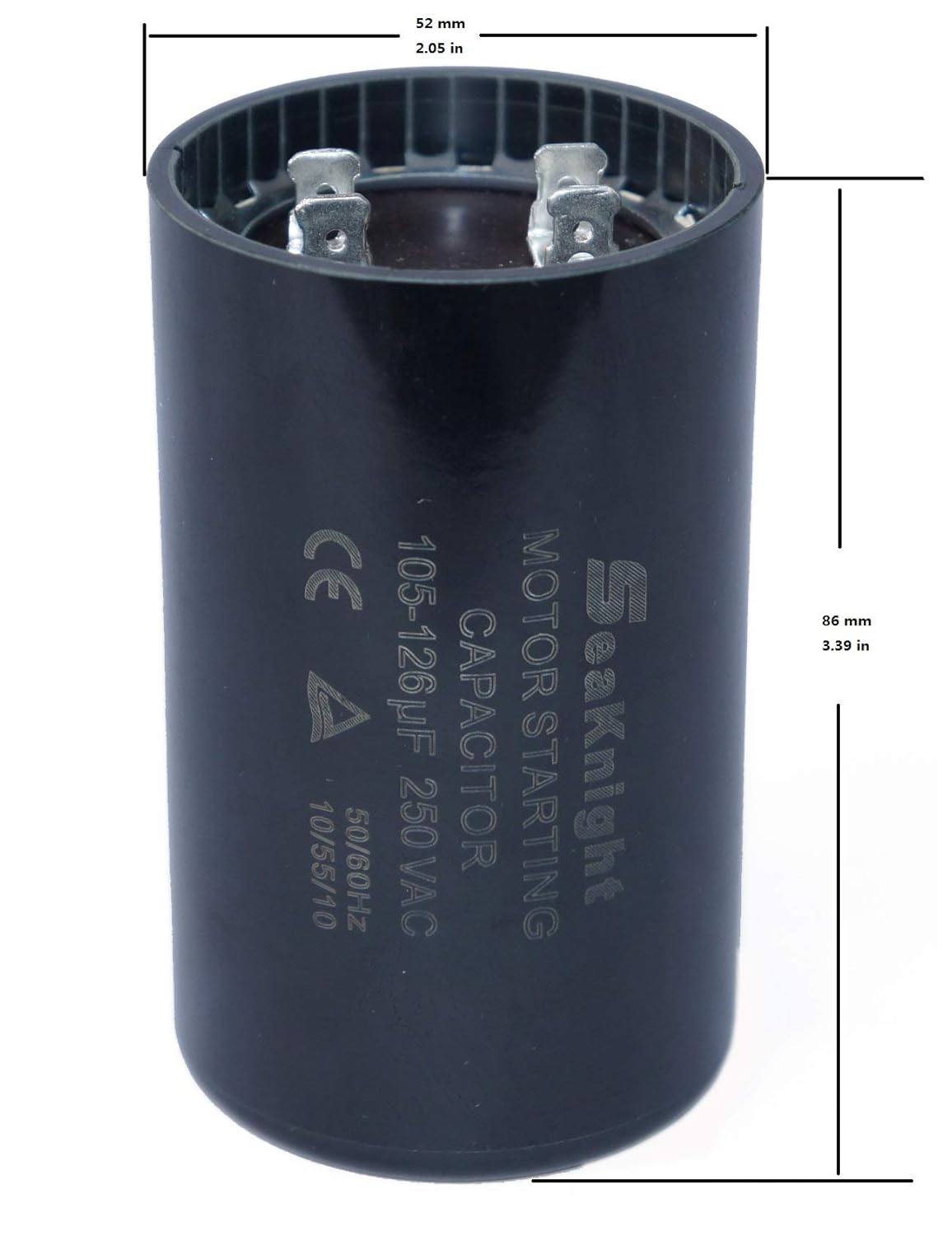 105-126 MFD Motor Start Capacitor G502