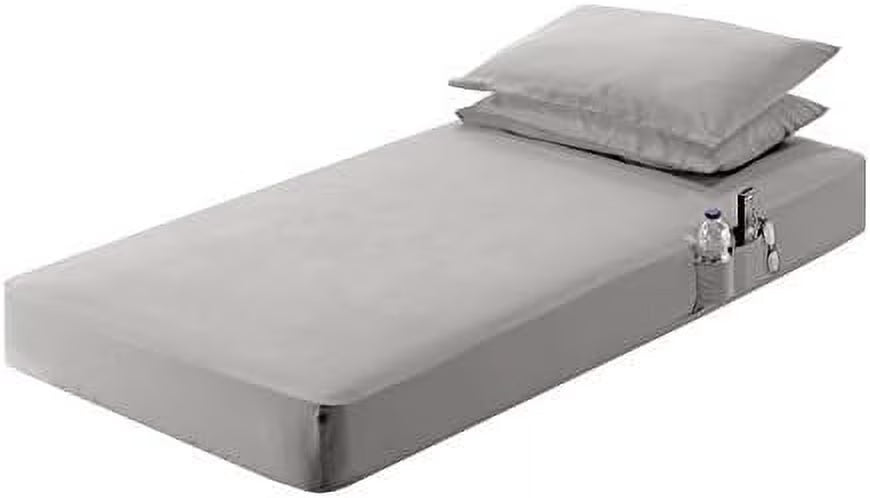 4 Piece Sheets Set Platinum Silver X7128