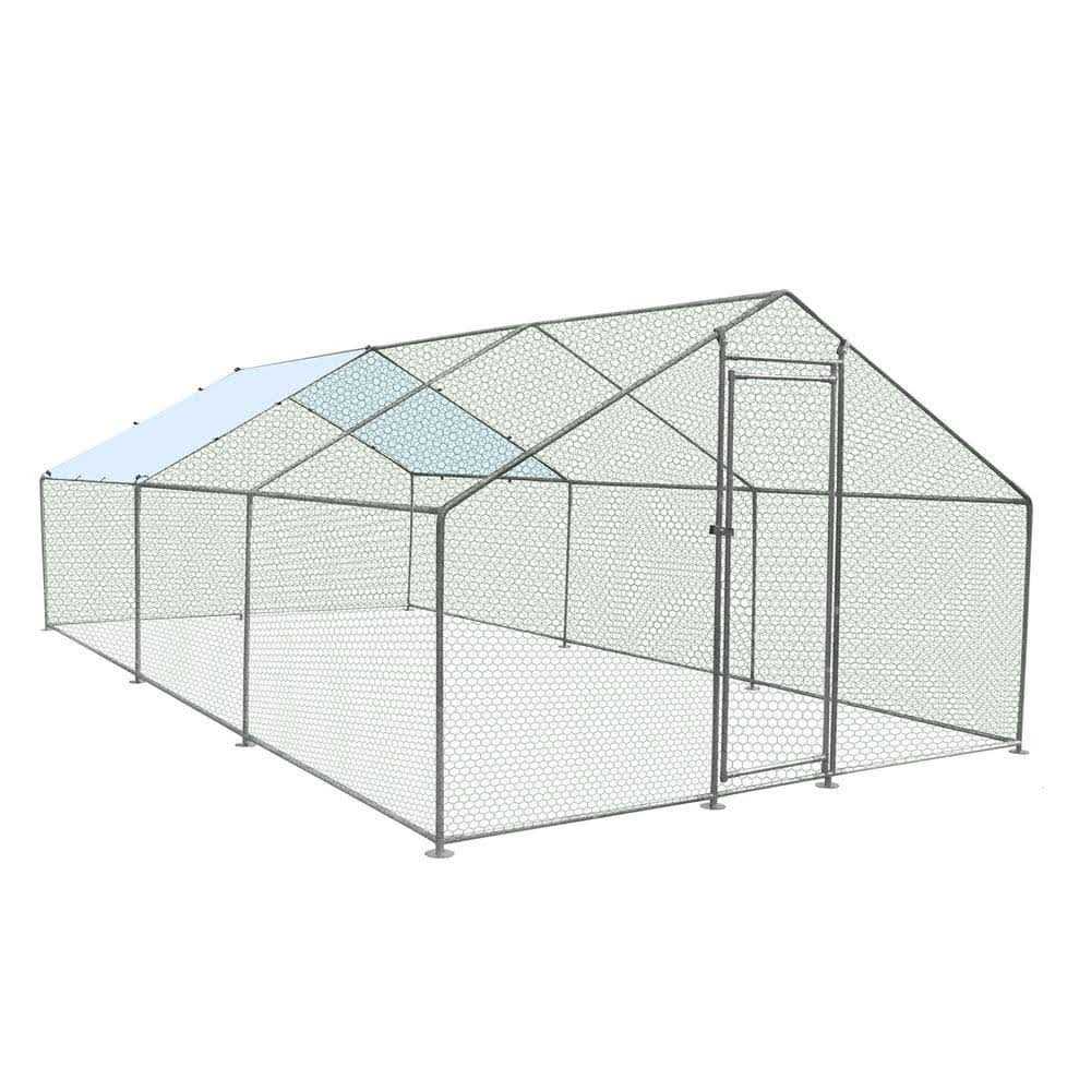 Metal Chicken Coop R2917