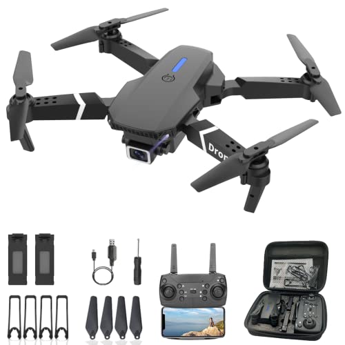 Foldable RC Quadcopter with Dual Camera, 1080P FPV, 3 Batteries K15912