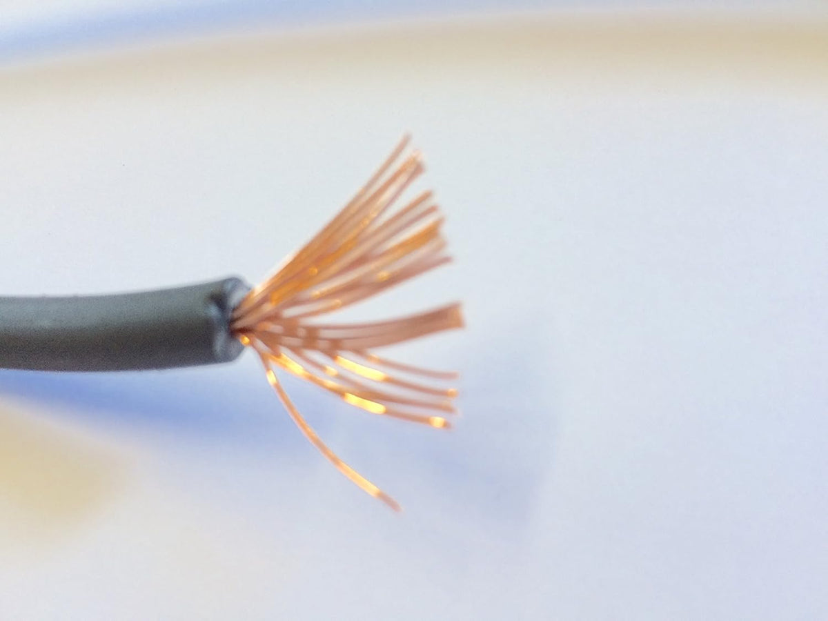 50' Bulk Black Copper #10 AWG PV Wire with Tough XLPE Pack of 2 J204