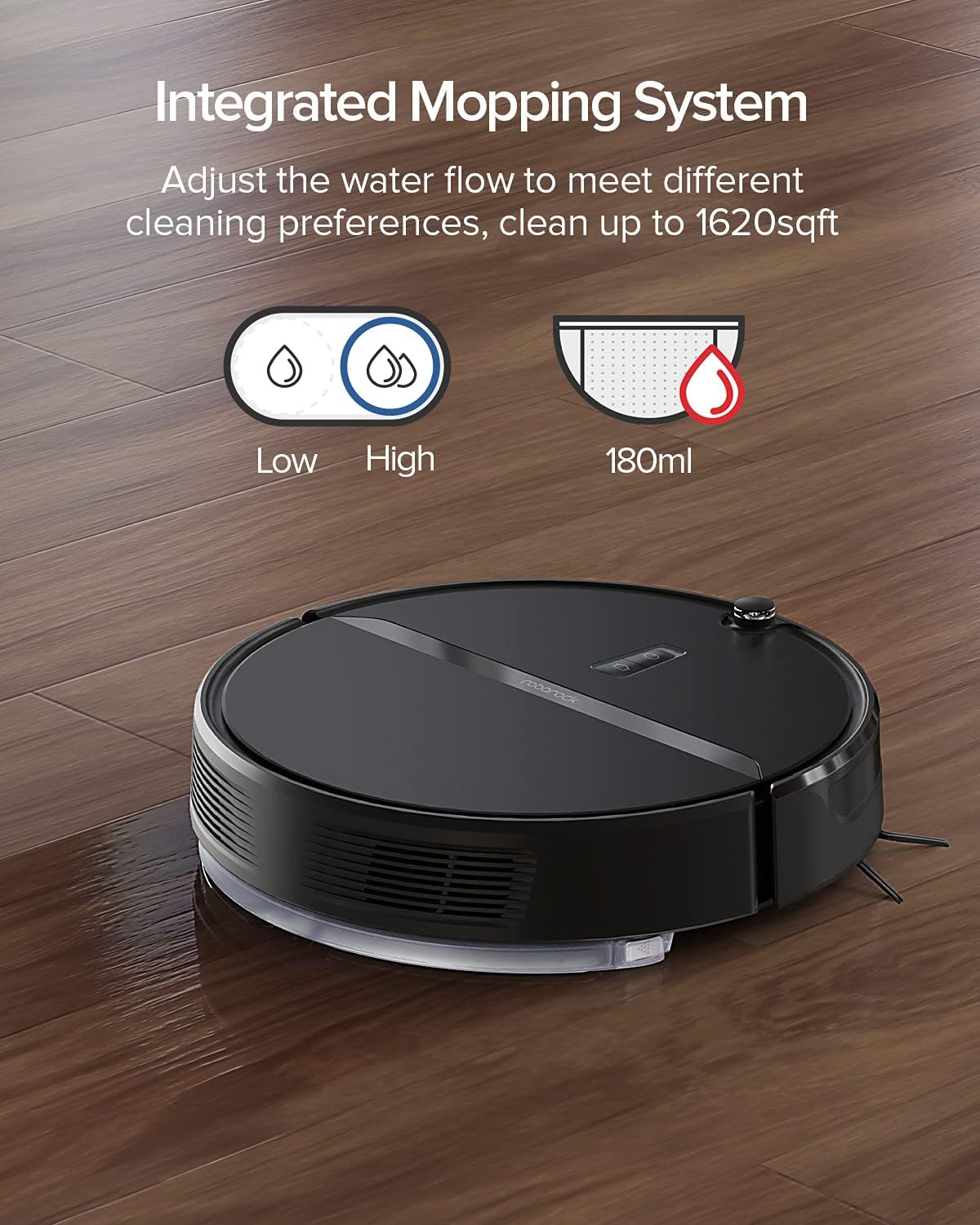 Robot Vacuum and Mop Combo with 2000 Pa Suction P90784