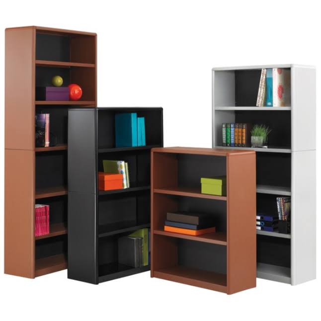 4 Shelf Steel Bookcase O266