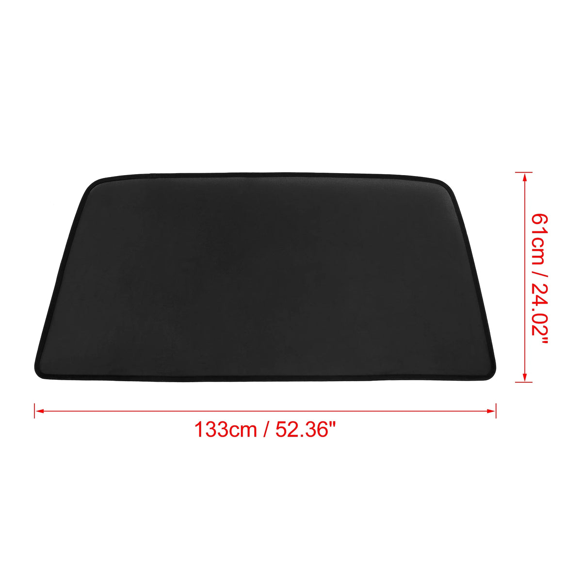 Black Glass Sunroof Shade Cover for Tesla Model X E52365