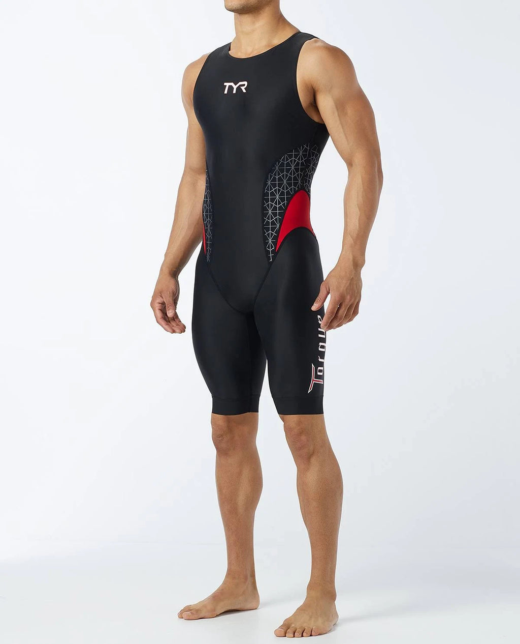 Black/Red Swimskin I1809