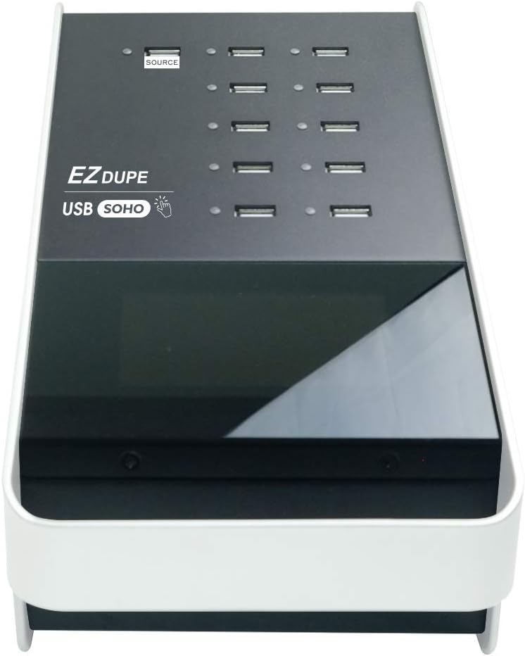 Touch USB Duplicator 1 to 10 USB Flash Drive Copier Eraser with Touch Screen D701111