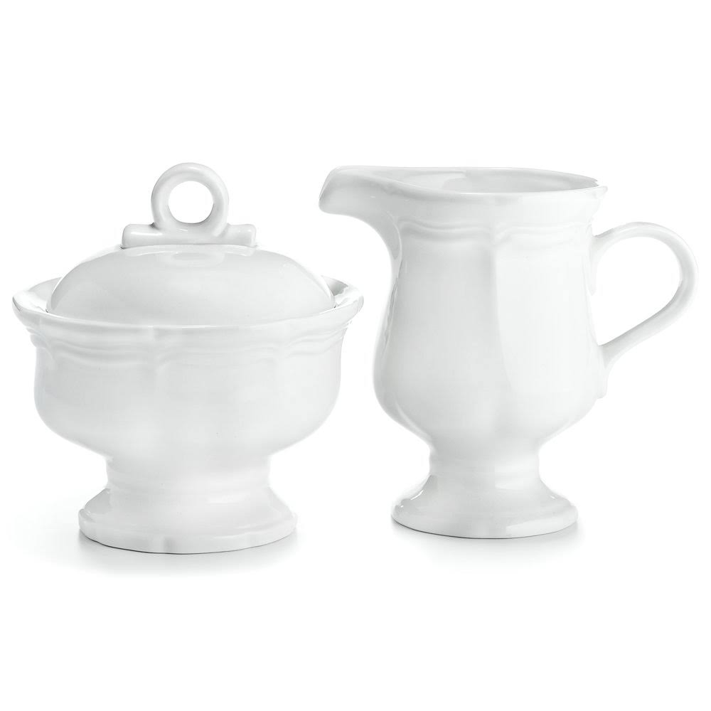 White Sugar & Creamer T411406